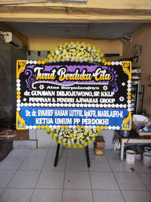 Papan Bunga Gedung Wedding Puncak